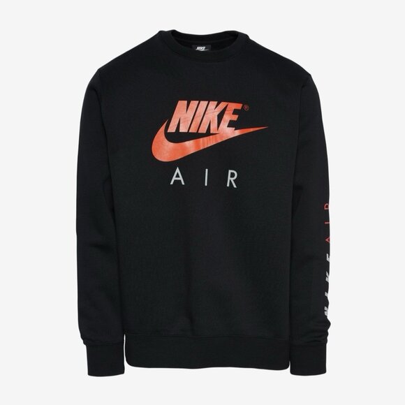 Nike Air Crew Fleece Pullover Men’s Sizes CJ6977-001 - Picture 1 of 4